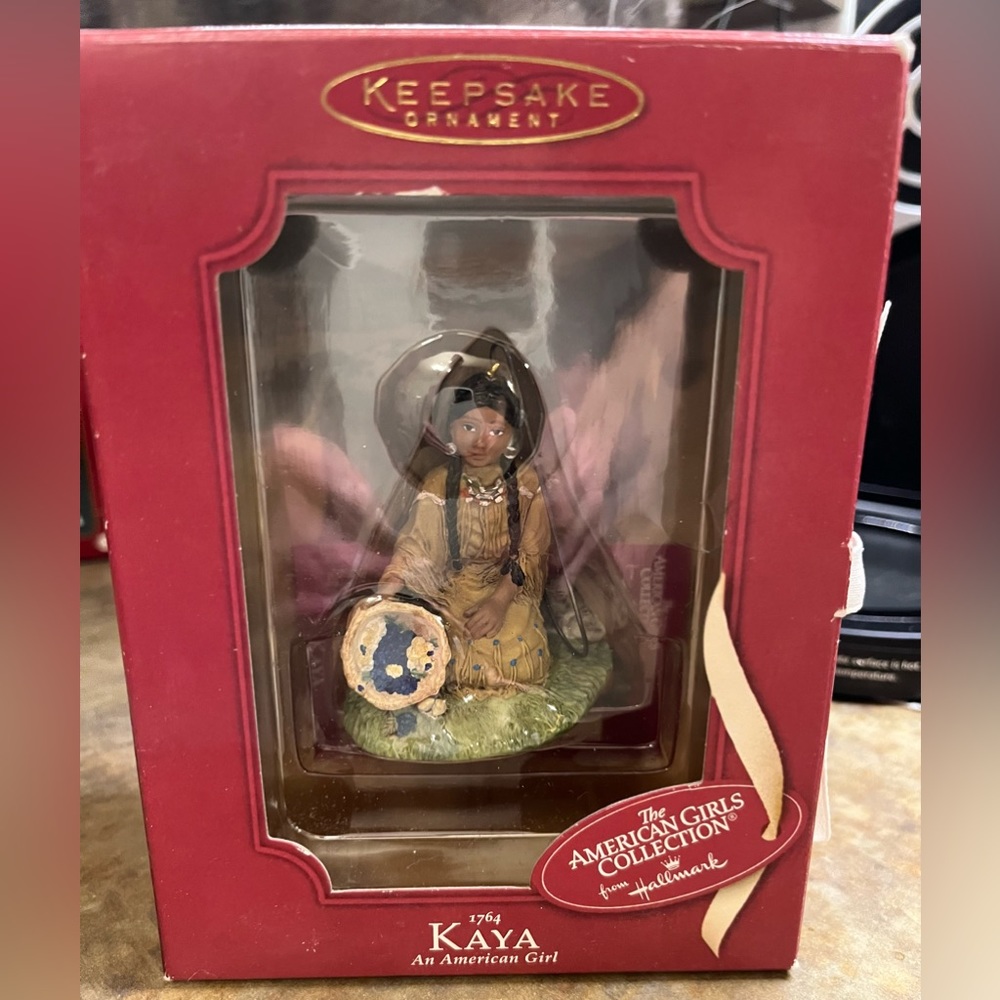 Vintage rare Hallmark Keepsake American Girl Doll Kaya